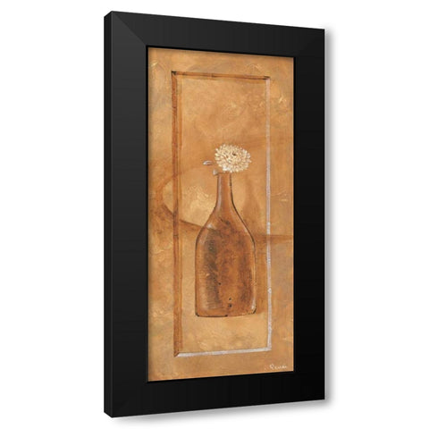 Royal brown III Black Modern Wood Framed Art Print by Renee