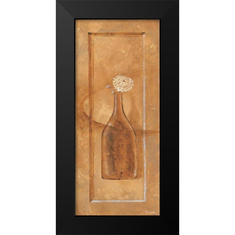Royal brown III Black Modern Wood Framed Art Print by Renee