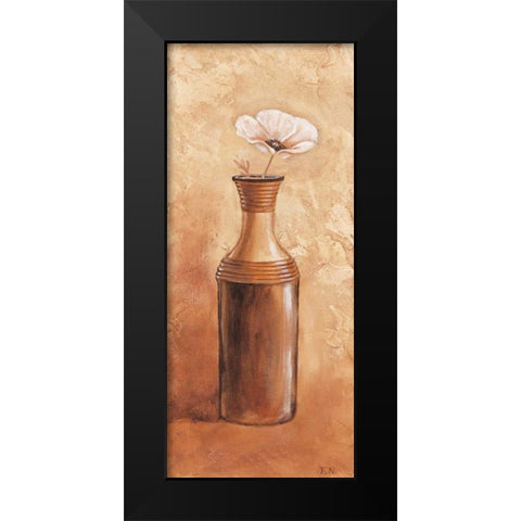 Daisy in vase III Black Modern Wood Framed Art Print by Nauts, Frans