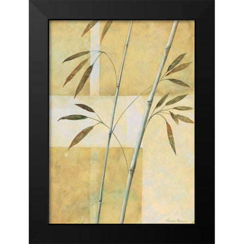 Bamboo I Black Modern Wood Framed Art Print by Prosnov, Valerie