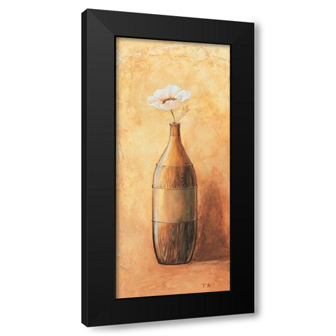 Morning Daisy I Black Modern Wood Framed Art Print with Double Matting by Nauts, Frans