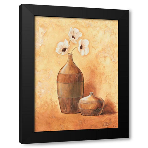 Morning Daisy II Black Modern Wood Framed Art Print by Nauts, Frans