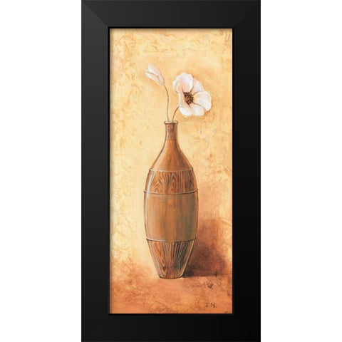 Morning Daisy III Black Modern Wood Framed Art Print by Nauts, Frans