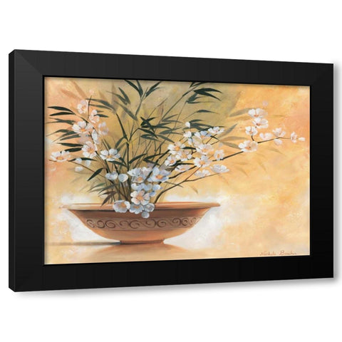 Summer bowl II Black Modern Wood Framed Art Print by Boucher, Nathalie