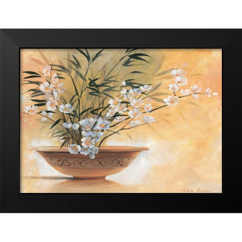 Summer bowl II Black Modern Wood Framed Art Print by Boucher, Nathalie