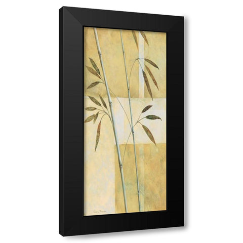 Bamboo III Black Modern Wood Framed Art Print by Prosnov, Valerie