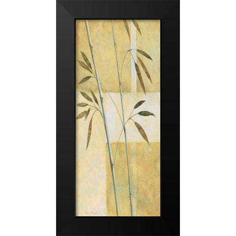 Bamboo III Black Modern Wood Framed Art Print by Prosnov, Valerie