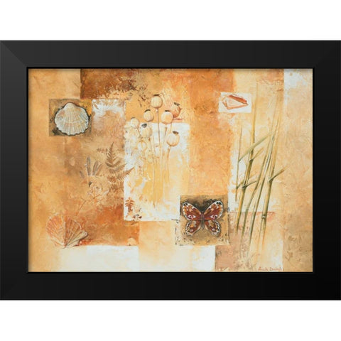 Nature II Black Modern Wood Framed Art Print by Dubois, Alain