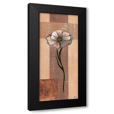 Creation VI Black Modern Wood Framed Art Print by Hedy
