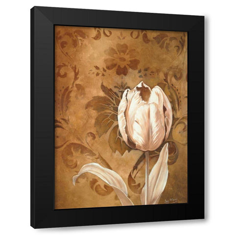 Tullip beauty II Black Modern Wood Framed Art Print by Maas, Isa