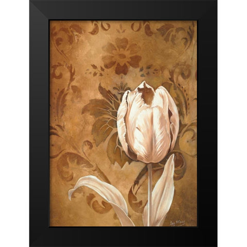 Tullip beauty II Black Modern Wood Framed Art Print by Maas, Isa