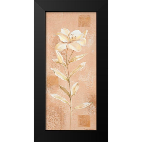 Dream in cream III Black Modern Wood Framed Art Print by Butler, Peter