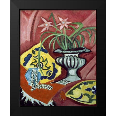 The Still Life Black Modern Wood Framed Art Print by Rosanova, Olga