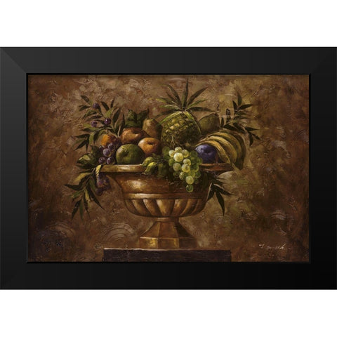 La Frutta Classica Black Modern Wood Framed Art Print by Smith