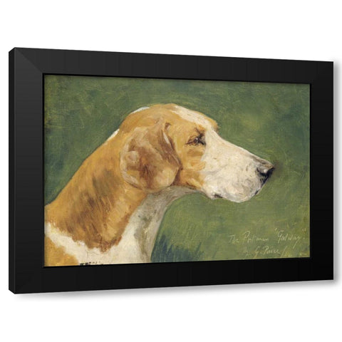 The Portman Galway Black Modern Wood Framed Art Print by Paice, George