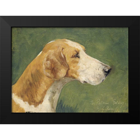 The Portman Galway Black Modern Wood Framed Art Print by Paice, George