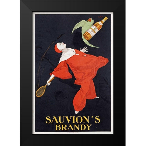 Sauvions Brandy Black Modern Wood Framed Art Print by Stall, I.