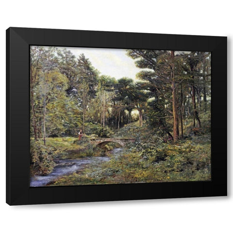 Hors Concours Black Modern Wood Framed Art Print with Double Matting by Bonnefoy, Henri Arthur
