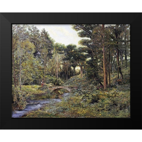 Hors Concours Black Modern Wood Framed Art Print by Bonnefoy, Henri Arthur