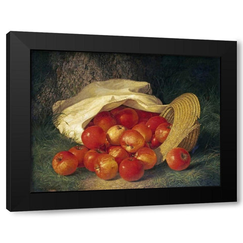 Autumns Bounty Black Modern Wood Framed Art Print by Dunning, Robert Spear