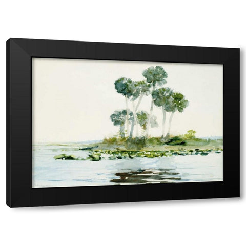 St. Johns River, Florida Black Modern Wood Framed Art Print by Homer, Winslow