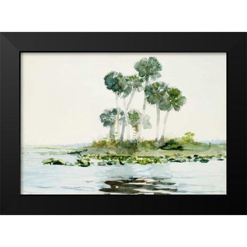 St. Johns River, Florida Black Modern Wood Framed Art Print by Homer, Winslow
