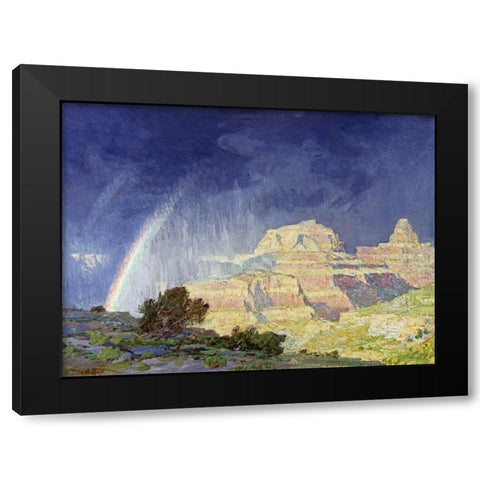 The Grand Canyon Black Modern Wood Framed Art Print by Potthast, Edward Henry