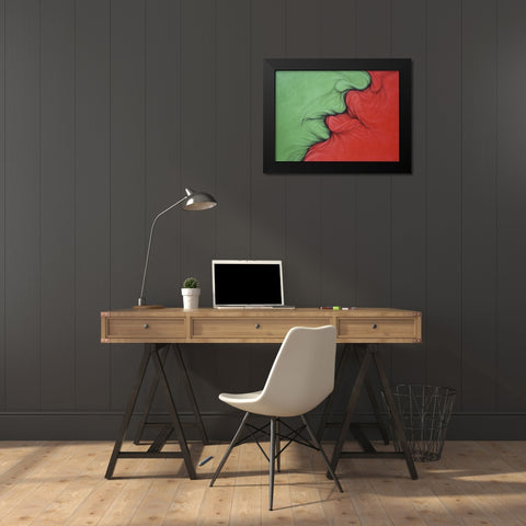 Complementarios Black Modern Wood Framed Art Print by Bertani, Ernesto