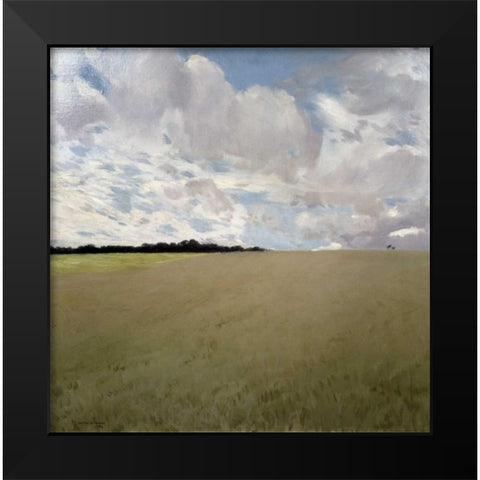 Landscape Black Modern Wood Framed Art Print by De Latouche, Gaston