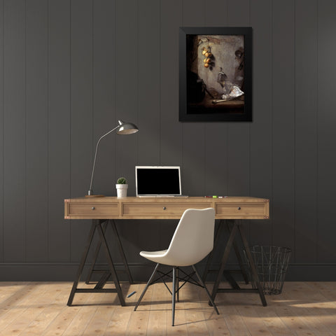Still Life Black Modern Wood Framed Art Print by Paudiss, Christoph