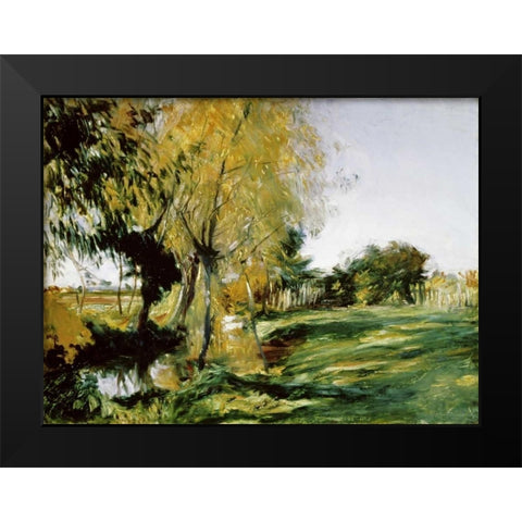 At Broadway Black Modern Wood Framed Art Print by Sargent, John Singer