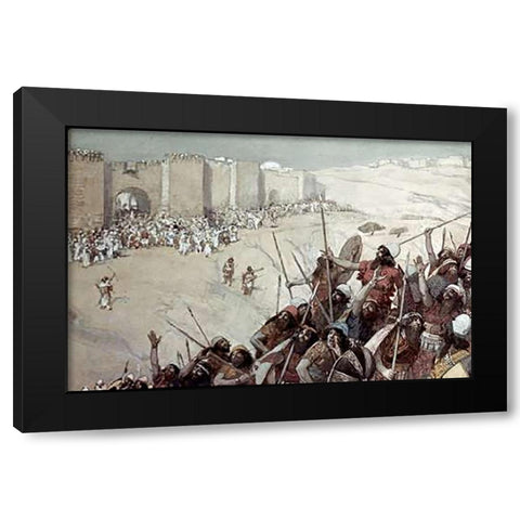 Ai Is Taken By Joshua Black Modern Wood Framed Art Print by Tissot, James