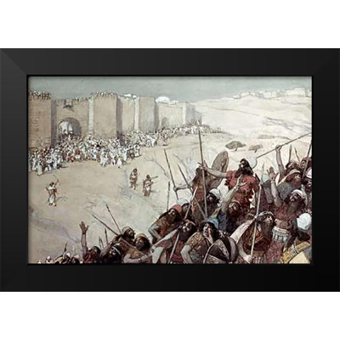 Ai Is Taken By Joshua Black Modern Wood Framed Art Print by Tissot, James