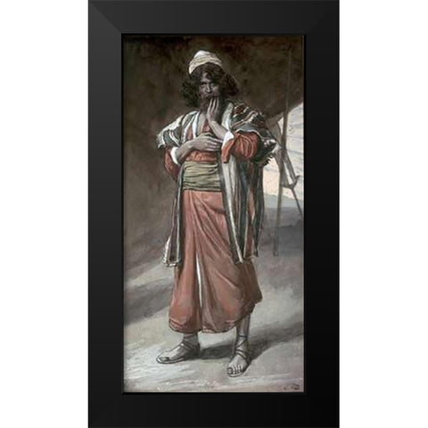 Jacob Black Modern Wood Framed Art Print by Tissot, James