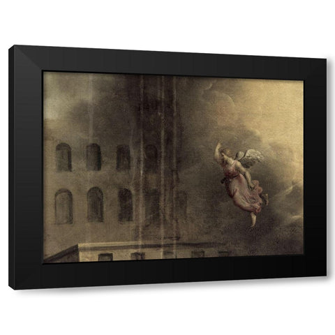The Pool of Bethesda Black Modern Wood Framed Art Print by Droochsloot, Joost Cornelisz