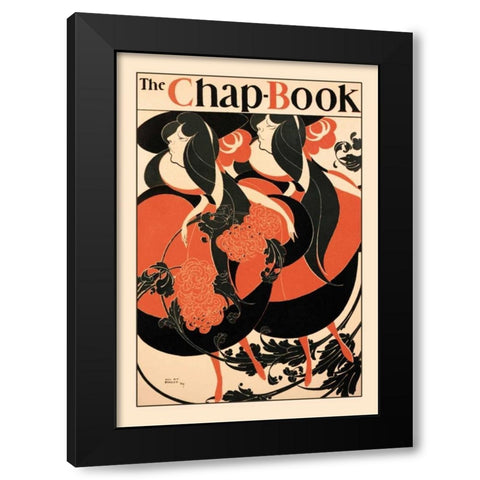 The Chap Book, 1894 Black Modern Wood Framed Art Print by Bradley, William H.