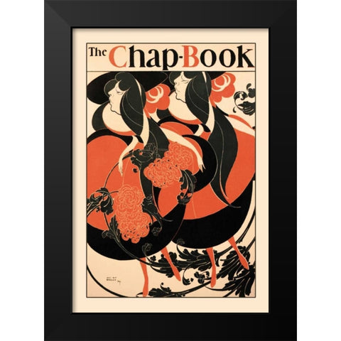 The Chap Book, 1894 Black Modern Wood Framed Art Print by Bradley, William H.