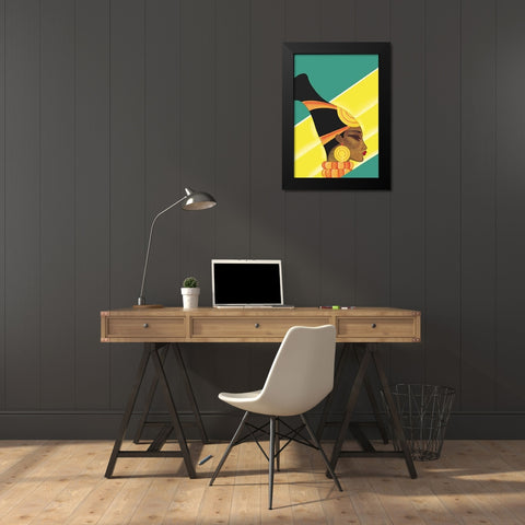 From Darkest Africa, 1927 Black Modern Wood Framed Art Print by McIntosh, Frank