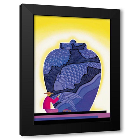 Craftsman, 1928 Black Modern Wood Framed Art Print by McIntosh, Frank