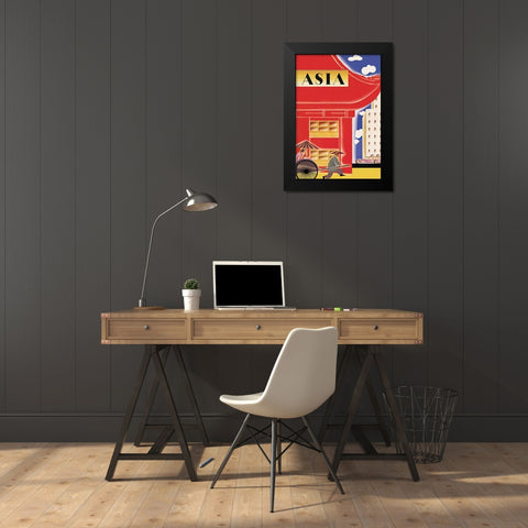 Innovation, 1932 Black Modern Wood Framed Art Print by McIntosh, Frank