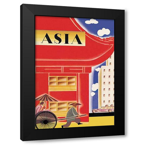 Innovation, 1932 Black Modern Wood Framed Art Print with Double Matting by McIntosh, Frank