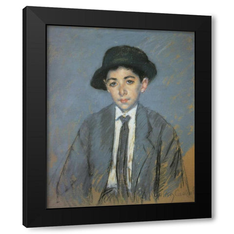 Charles D Kelekian 1910 Black Modern Wood Framed Art Print with Double Matting by Cassatt, Mary