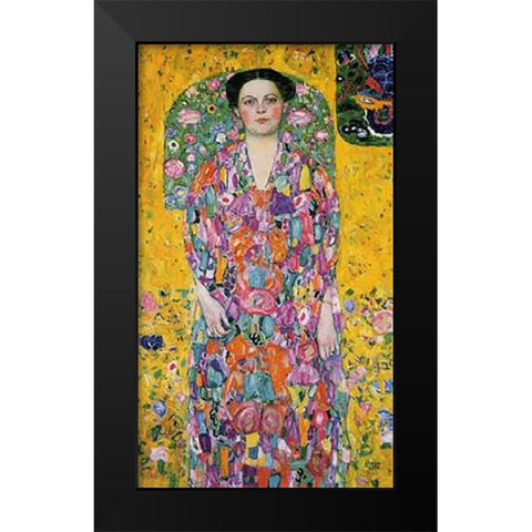 Eugenia Primavesi 1914 Black Modern Wood Framed Art Print by Klimt, Gustav