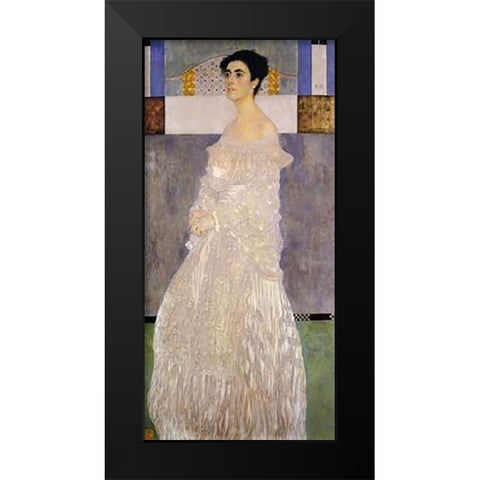 Margaret Stonborough-Wittgenstein 1905 Black Modern Wood Framed Art Print by Klimt, Gustav