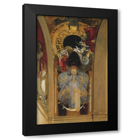 Astarte 1895 Black Modern Wood Framed Art Print with Double Matting by Sargent, John Singer
