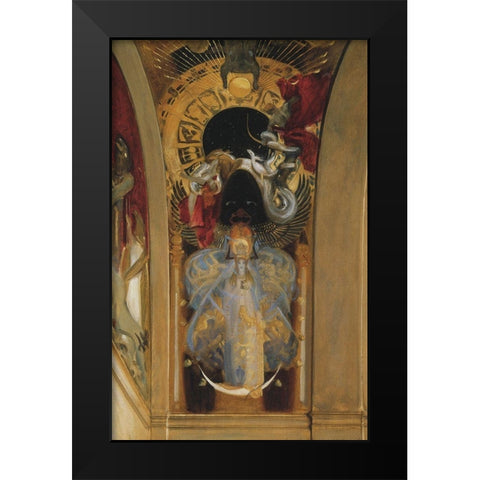 Astarte 1895 Black Modern Wood Framed Art Print by Sargent, John Singer