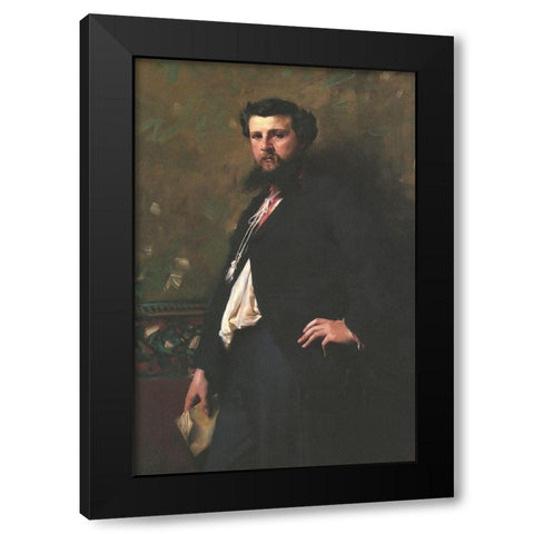 Edouard Pailleron 1879 Black Modern Wood Framed Art Print by Sargent, John Singer