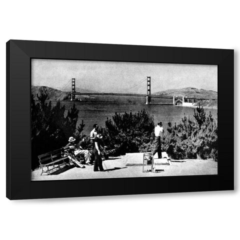 A Beautiful Shot, San Francisco, CA Black Modern Wood Framed Art Print with Double Matting by Vintage San Francisco