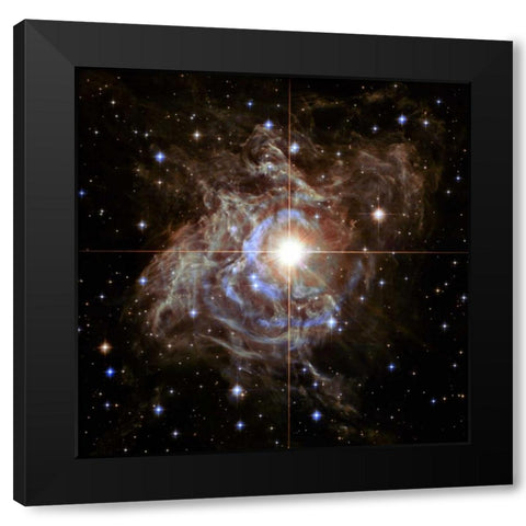 Cepheid Variable Star Black Modern Wood Framed Art Print by NASA