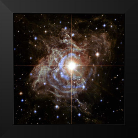 Cepheid Variable Star Black Modern Wood Framed Art Print by NASA